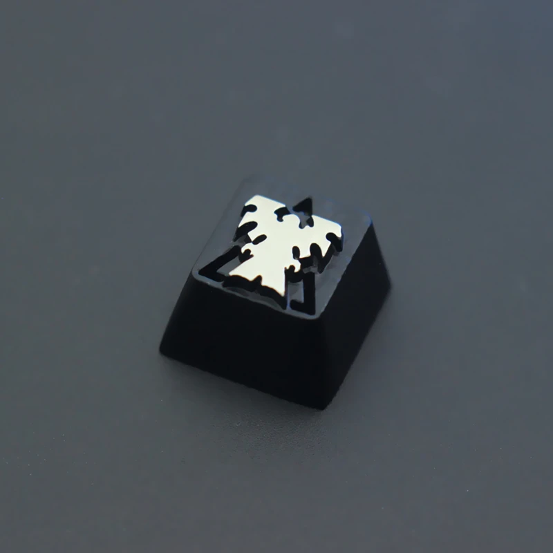 Mechanical Keyboard Artisan Keycap Keystone 3D Relief Game Theme Zinc Aluminum Alloy Metal R4 Height for MX Switch Customize DIY