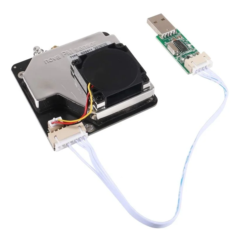 Aokin PM Sensor SDS011 High Precision PM2.5 Air Quality Detection Sensor Module Super Dust Sensors Digital Output For Arduino