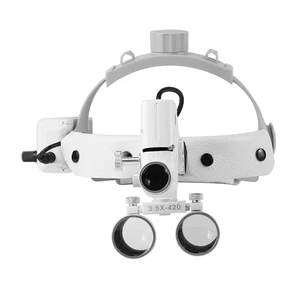 LED Dental Lighthouse, chirurgischer Scheinwerfer, medizinische Fokuslampe, chirurgische Vergrößerungsglas, Zahnarztwerkzeuge, 3,5 -fach -Fernglas -Vergrößerung, 5W 12 Hauptverkauf medizinischer Scheinwerfer - №7