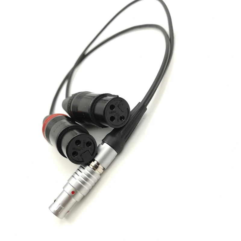 Atomos 10 Pin zu Dual Neutrik 3 Pin Female XLR Breakout Audio Eingang Kabel für Shogun Monitor Recorder Shogun Bare knochen – Detail 6