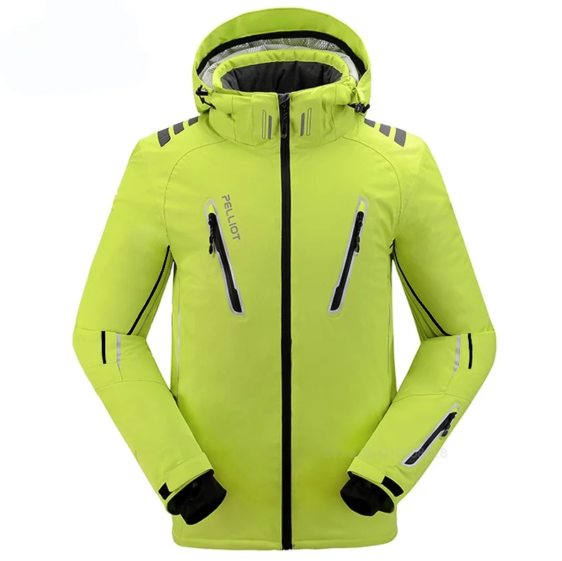 Youpin PELLIOT Ski Jacket Men's Windproof Waterproof Breathable Thermal Snowboard Coat Super Warm Mountain Outdoor Skiing Jacket