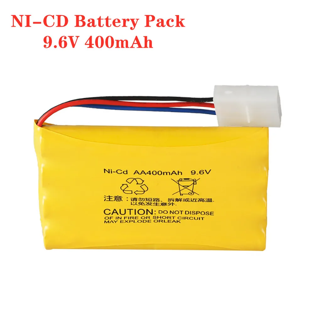 

9.6v 400mah Ni-Cd Rechargeable Battery For Huanqi 520 618 627 Remote Control Car Parts 5 AA 9.6 V 400 mah Battery Pack