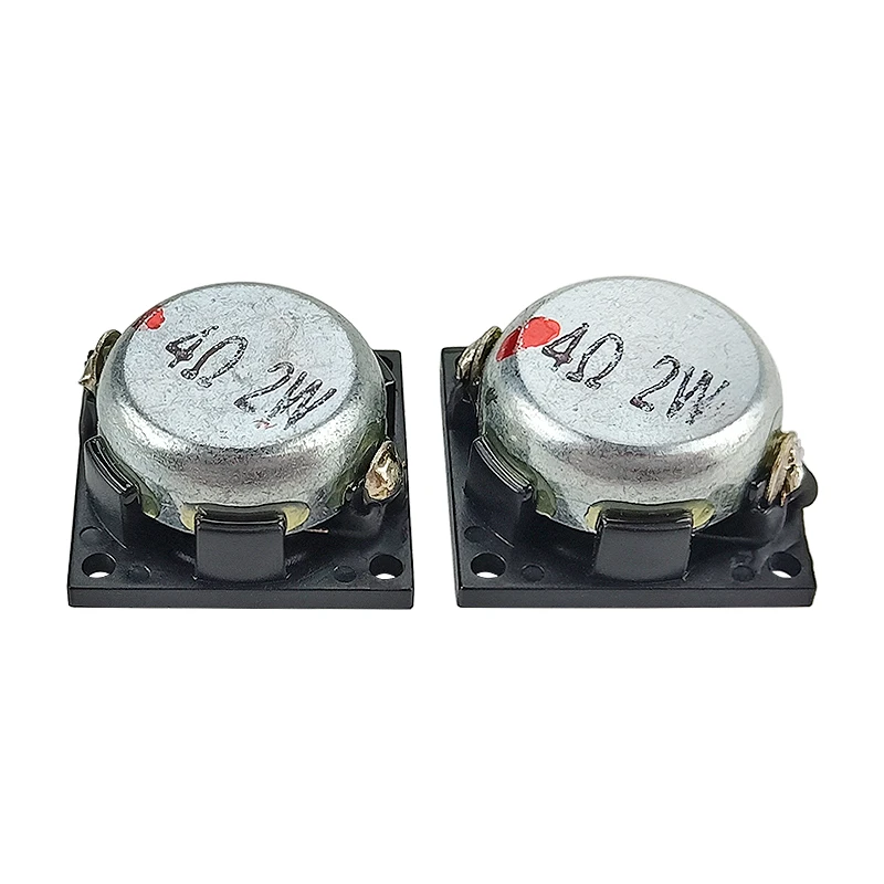 1 بوصة 23 مللي متر كامل المدى المتكلم وحدة 4ohm 2 واط صغيرة المحمولة المتكلم Neodymium بها بنفسك النيوديميوم ل راديو FM المحمول 2 قطعة