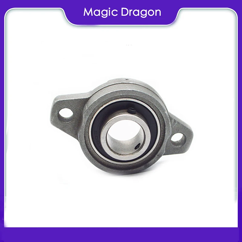 Magic Dragon Free Shipping 4PCS KFL001 Zinc Alloy 12mm High quality Pillow Block Bearing FL001 Flange Block Bearing