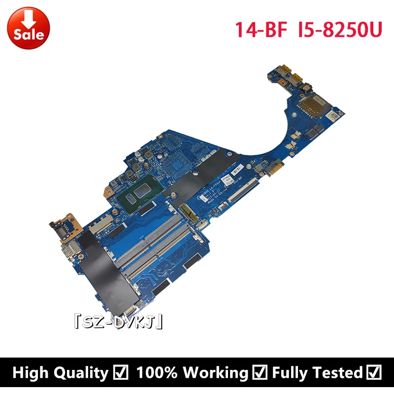 

For hp 14-BF TPN-C131 mainboard L11135-601 L11671-601 DCM42 la-f031p with I5-8250U cpu Laptop motherboard