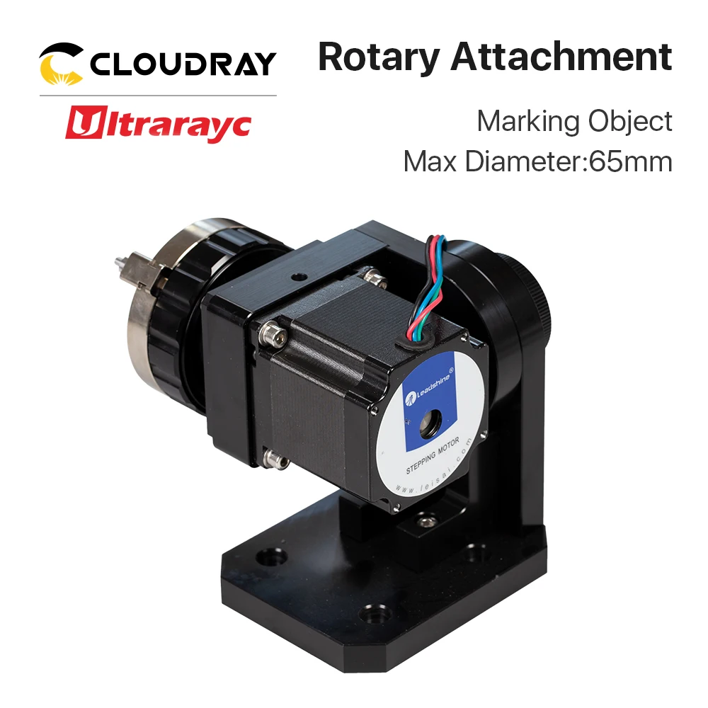 Imagem -03 - Ultrarayc Acessório Rotativo com Chuck Fibra Laser Marcação Máquina de Gravura Copa e Anel Carta Faça Você Mesmo Diâmetro Max 65 Milímetros