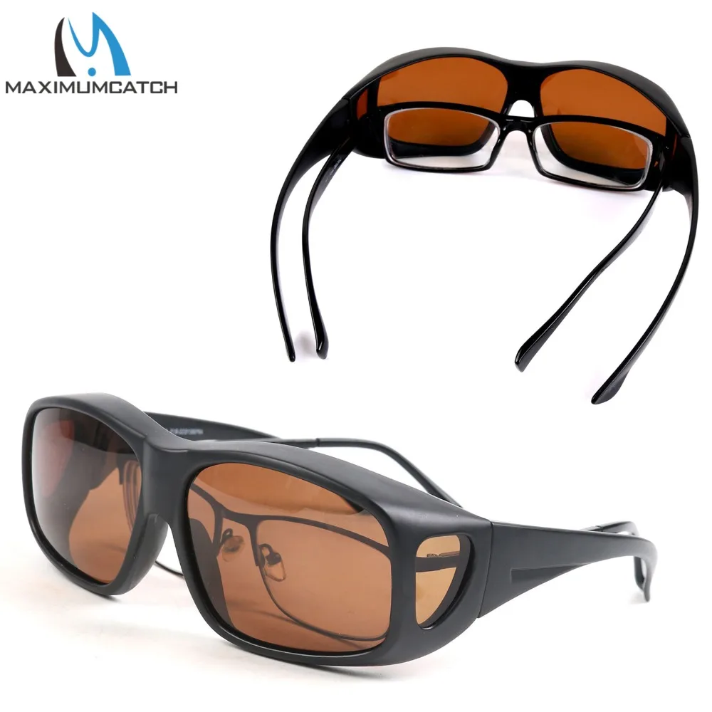 Maximumcatch Fit Over UV400 Polarized Fishing Sunglasses for Outdoor Sports Glasses