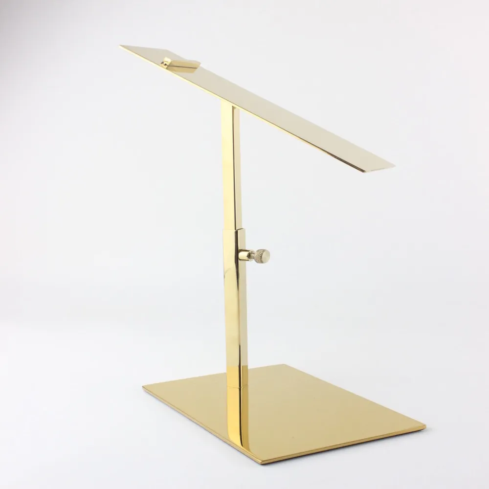 Metall Poliert Gold Schuh Display Stand Schuh Riser Stand Schuh Halterung Metall Schuh Halter Rack