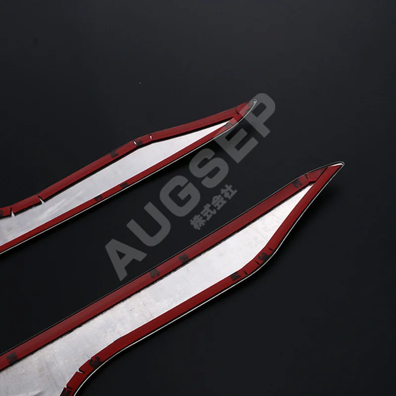 2pcs Car Headlight Trim for TOYOTA YARIS KSP210 MXPA1 MXPH1 2020 Chrome Stainless Steel Car Styling Accessories