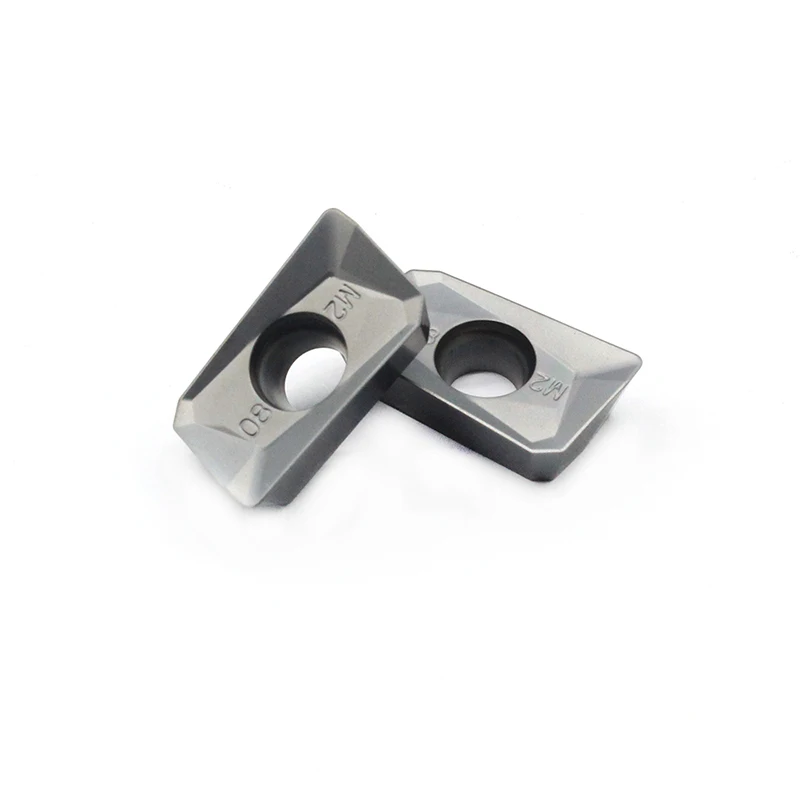 Imagem -03 - Carboneto Inserções Ferramenta de Torneamento Apmt 1604 Rosto Moinho Torno Ferramentas Fresa Cnc Ferramenta Apmt1604pder Apmt1604 m2 Hp1030