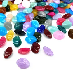 20pcs/lot 13x16mm Imitation Natural Stone Clouds Effect Acrylic Beads For Jewelry Makeing Bracelet necklace DIY Accessory
