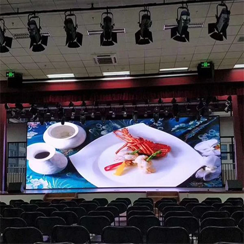 Indoor Stage Rental P2.5 LED Display Case 640X640mm Die-Cast Aluminum Cabinet P2 HD LED Wall Panel Ali Express Free Shipping