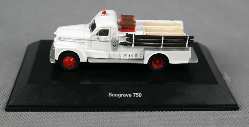 NEW BOOSS 1/87 SeagRrave 750 Fire Vehicle Resin Fire Truck HO Scale miniature model for collection by Best of Show