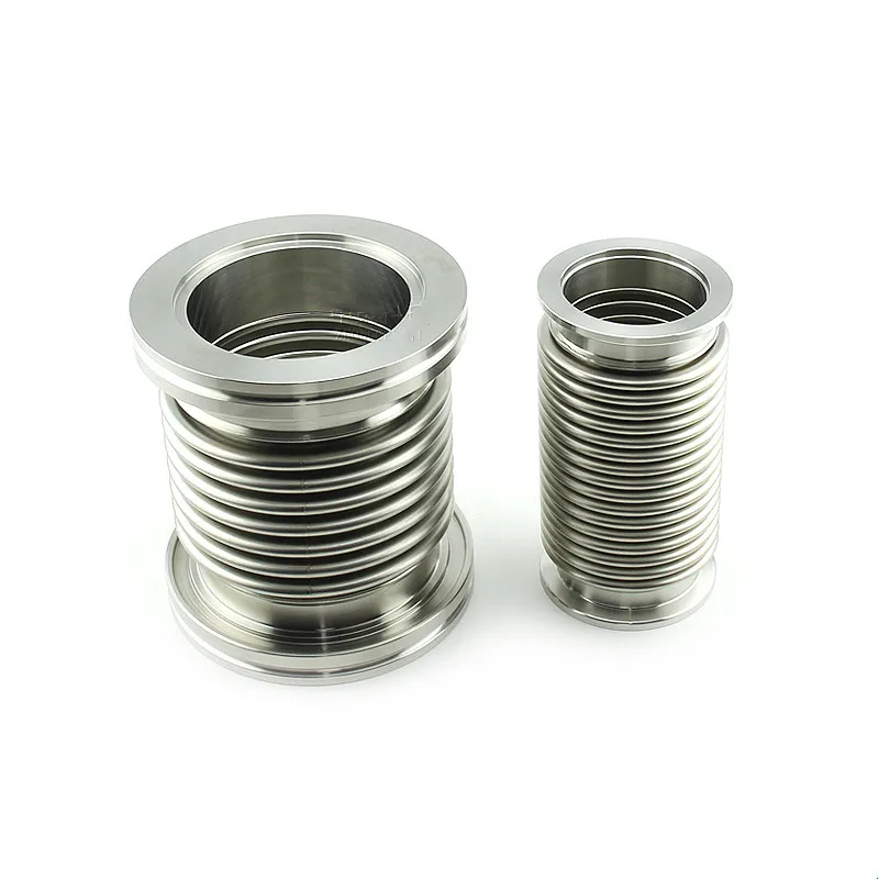 ISO100 Fast Quick Rvs Flexibele Pijp Balg Flens Vacuüm Balg Buisklem Hulpstukken Uitbreiding Balg Joint