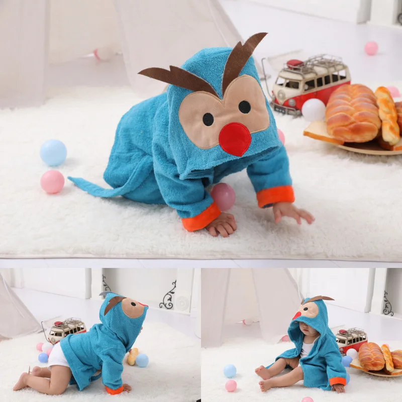 The New Premium Baby Bath Towel Cute Animal Shape Kid Hooded Baby Receiving Blanket Baby Towel Bathrobe Cloak Neonatal Washcloth