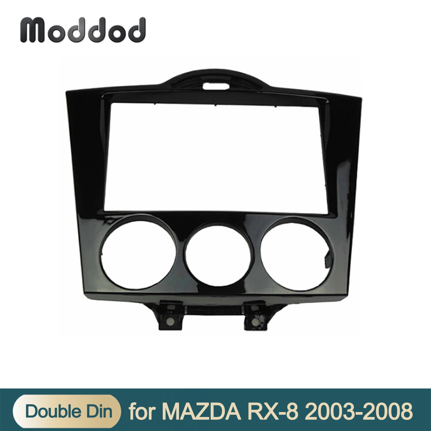 Double Din Fascia Radio For MAZDA RX-8 RX8 Refitting GPS CD DVD Stereo Audio Panel Mount Installtion Dash Kit Face Plate Bezel