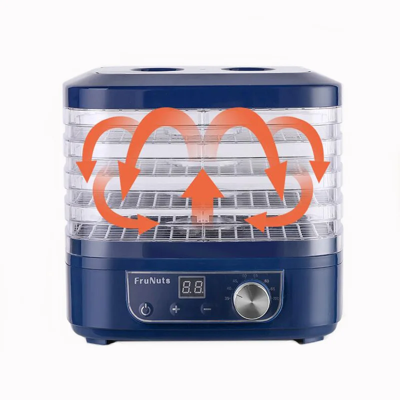 Fruit Machine Food Dryer Food Dehydrator  Snack Home Use Small Fruit Vegetables Pet Meat Food Air Dryer Fast Drying