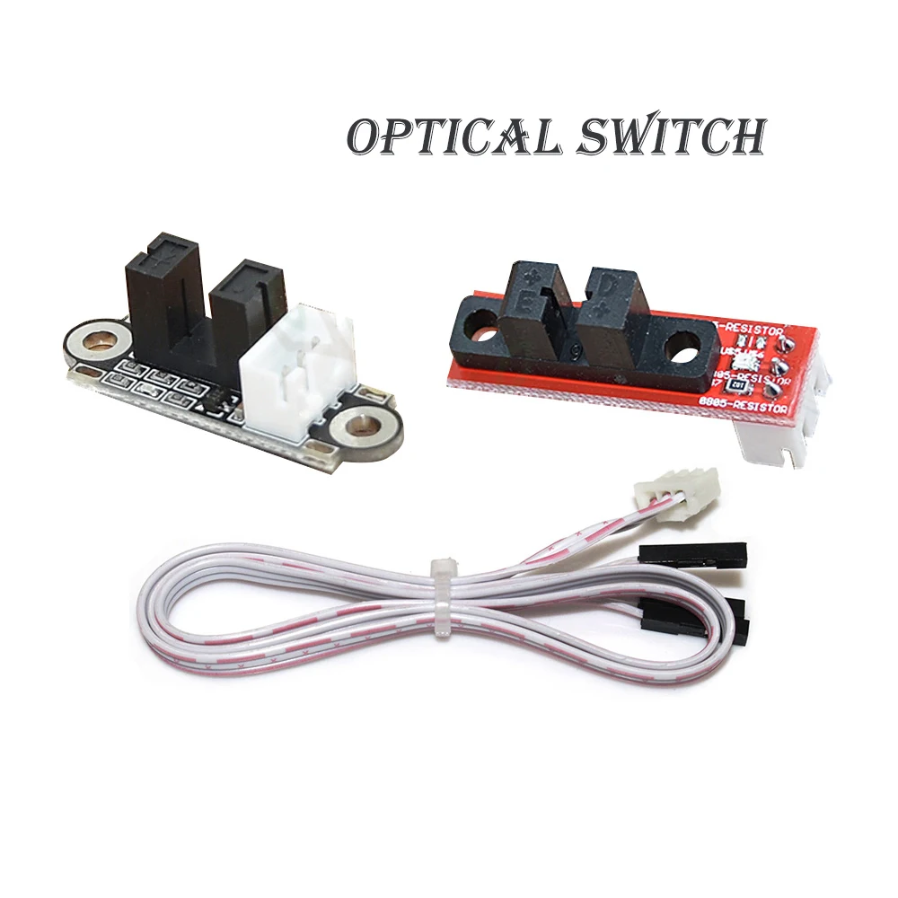 Оптический переключатель для 3D-принтера, 1 шт., красный, черный