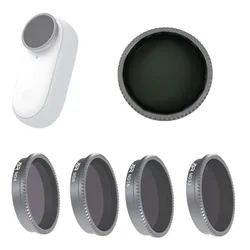 Glass ND4 ND8 ND16 ND32 ND64 ND Lens Filter Guard Neutral Density Protector for Insta360 GO 2 GO2 GO3 Action Camera