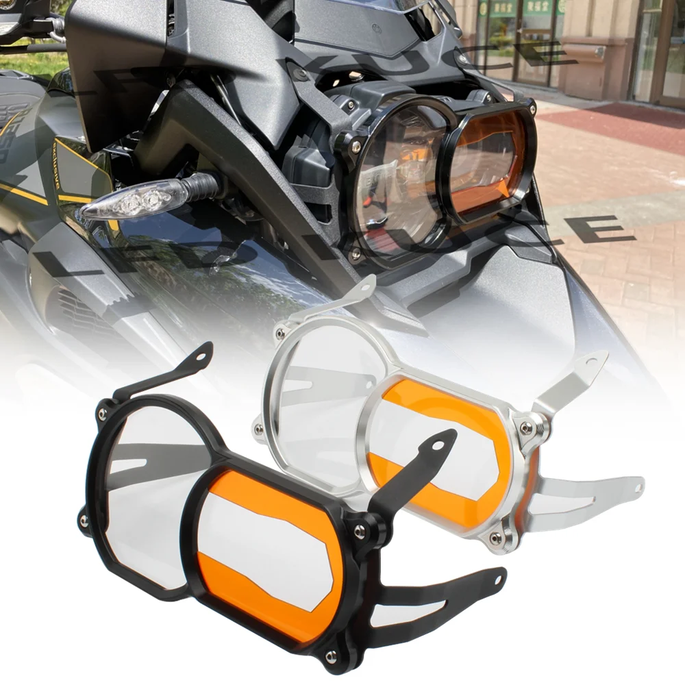 Motorcycle Headlight Protector Guard Headlamp Patch Clear Len Cover For BMW R1200GS R1250GS LC Adventure 2013-2024