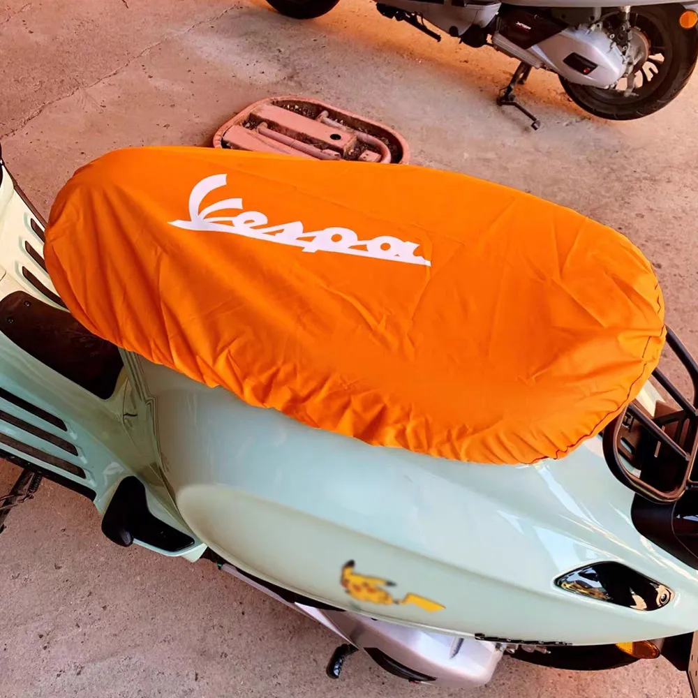 1PC Motorcycle Waterproof Seat Cover Stretchy Accessories Case For Vespa GTS300 150 Dustproof Rainproof Cover