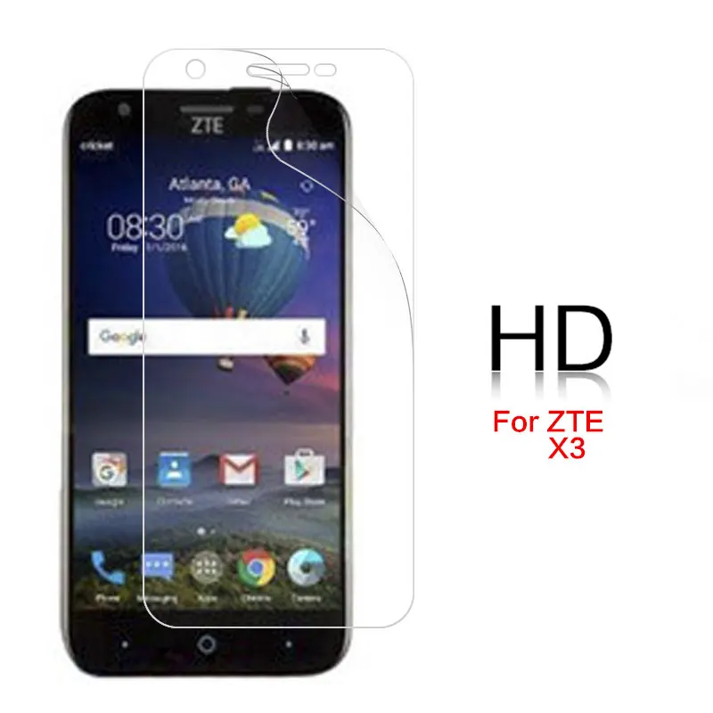 Clear Glossy HD Film For ZTE X Max 2 Plus X3 X4 X6 X7 X8 X9 Anti-Glare Anti-Fingerprint LCD Matte Screen Film + Cleaning Tools