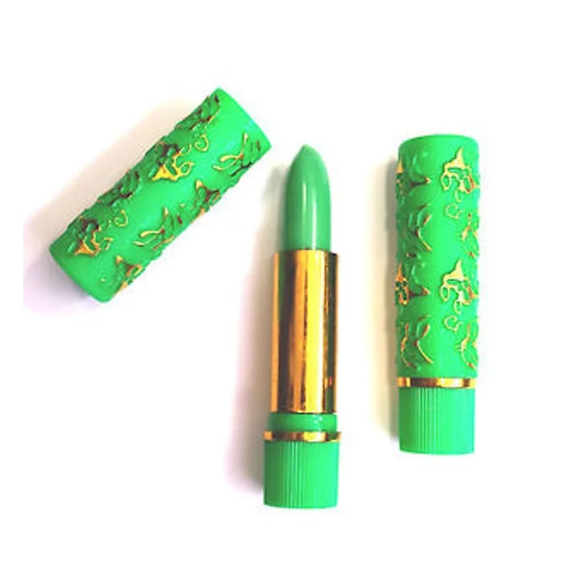 2Pcs Long Lasting Lip Bam Dark Green Magic Spotting Lipgloss Lipstick Butterfly Color Changing Cosmetics Makeup Maquiagem