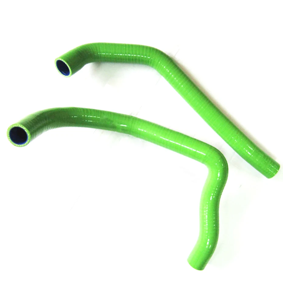 

For Kawasaki Ninja ZX10R 2004 2005 2006 2007 2008 2009 2010 ZX-10R Coolant Radiator Silicone Hose Tube Kit 2Pcs 10 Colors