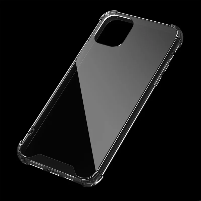 NOTOW Transparent 1.5MM Acryl+TPU Clear Case Soft FrameBumper Shockproof Cover Shell For iPhone 15 14 13 12 11/11pro/11proMax XR