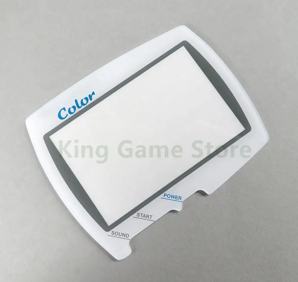 15 шт./лот, пластиковая крышка объектива для BANDAI Wonderswan WSC, защитная пленка для экрана, панель объектива с двухсторонней лентой