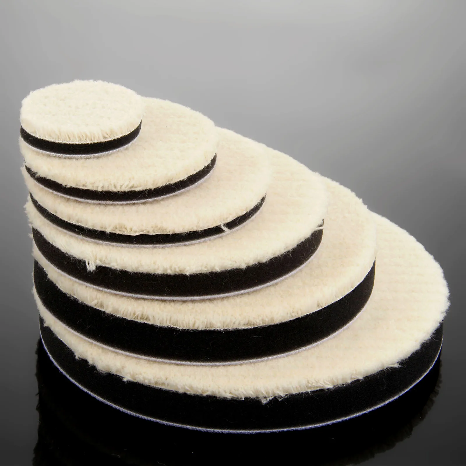 

2Pcs 2/3/4/5/6/7 Inch Wool Polishing Disc Polishing Pad For Car Polisher Waxing Buffing Grinding Polishing Wheel Disc