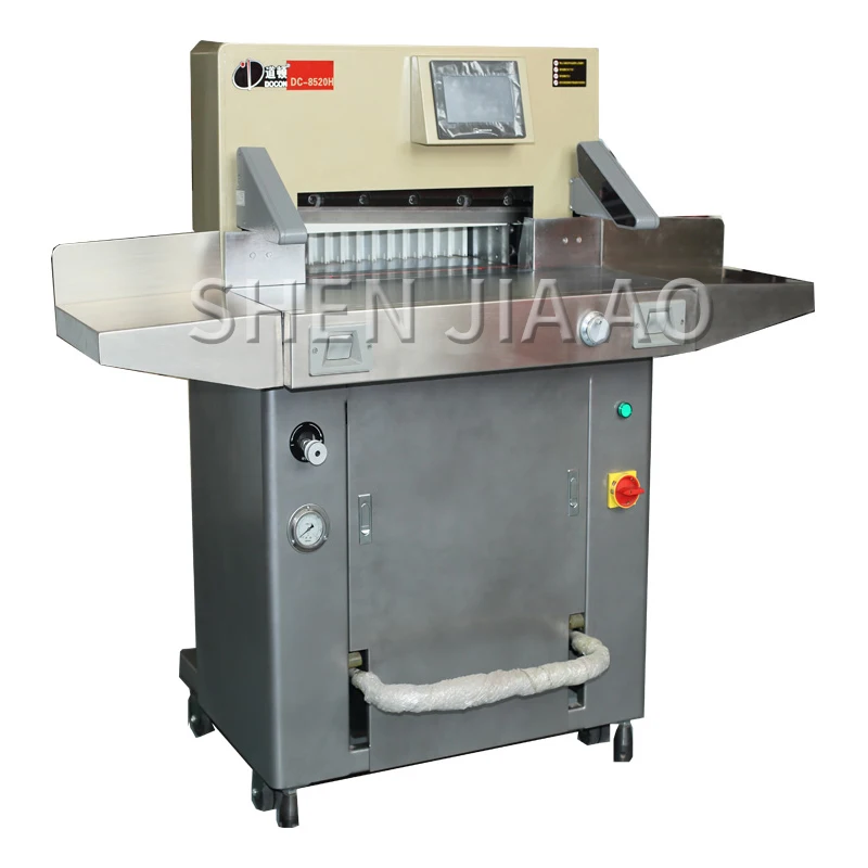 DC-8520TH Heavy Duty Hydraulic Programmable Paper Cutter Heavy Duty Paper Cutter Document Paper Cutter Double Hydraulic