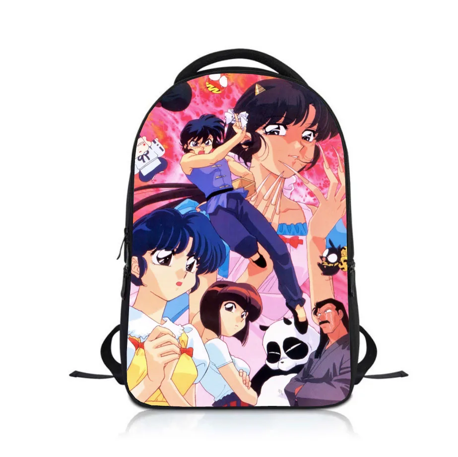 Школьный ранец для мальчиков и девочек с рисунком из аниме «Ранма»