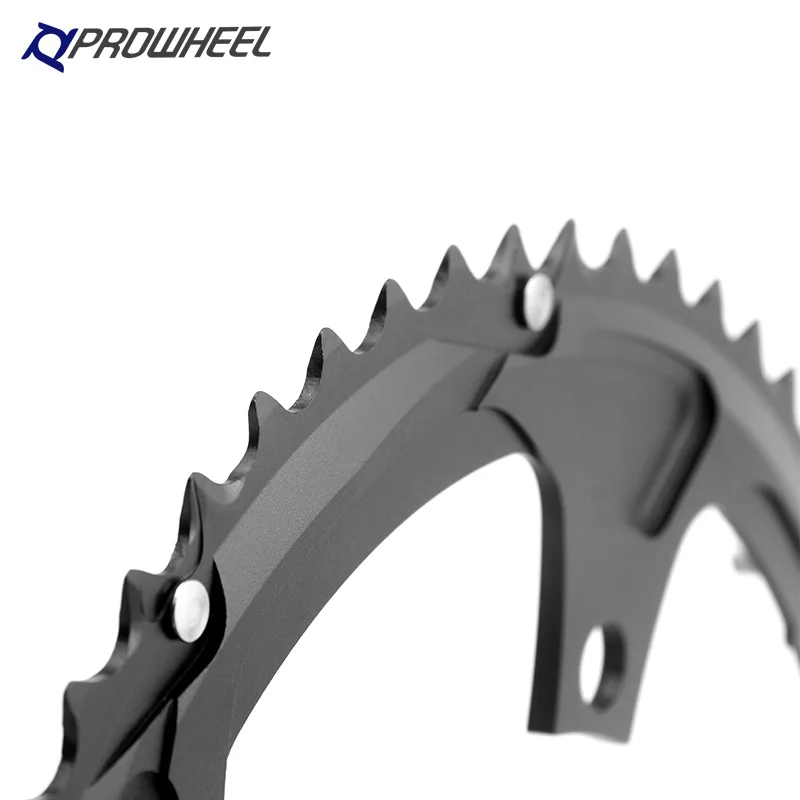 Prowheel Folding Bicycle Chainring 46T 56T With Bolts For 8/9/10/11 Speed Sprocket 130BCD 170mm Crank Chainring MTB Chain Wheel