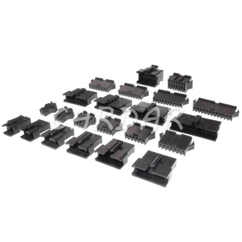 1 Set SM 2.54 Pitch Connector 2/3/4/5/6/7/8/9/10/11/12 Pin Female Male Wire Socket Housing With Terminals SM-2P SM-2R JST SM2.54