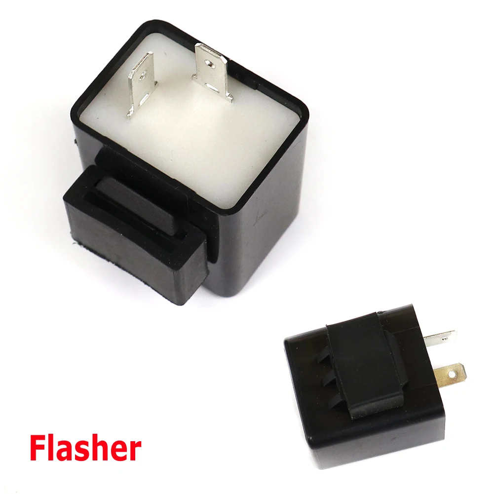 12V 2 Pins Flasher Turn Signal Flasher Blinker Indicator Relay Auto Parts Motorcycle Accessories kits