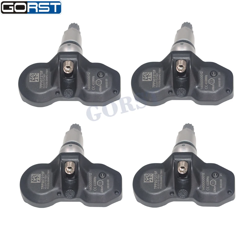 

Tire Pressure Monitor Sensors TPMS 433 MHz 7PP907275F For Audi A4 A6 A8 Q7 R8 For Vw Touareg For Porsche 911 7PP-907-275F