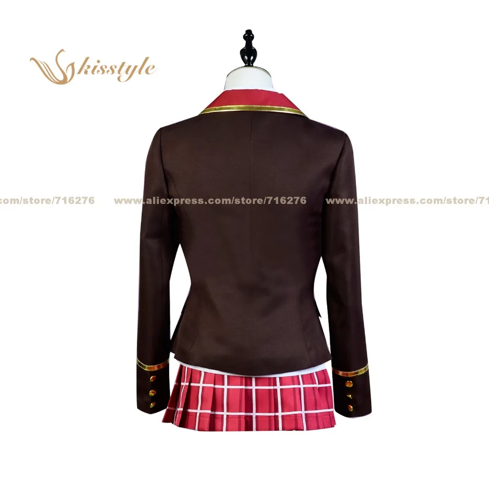 Kisstyle Fashion Valkyrie Drive Mirei Shikishima Uniform COS Clothing Cosplay Costume,Customized Accepted