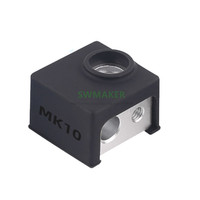 1pcs Flashforge Dreamer / Dreamer NX /  Creator 3D printer parts Black Silicone Sock HEATER BLOCK cover