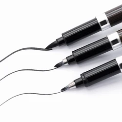 3 Pcs Calligraphy Pen Japan Material Brush for Signature Chinese Words Learning Stationery School Supplies Papelaria