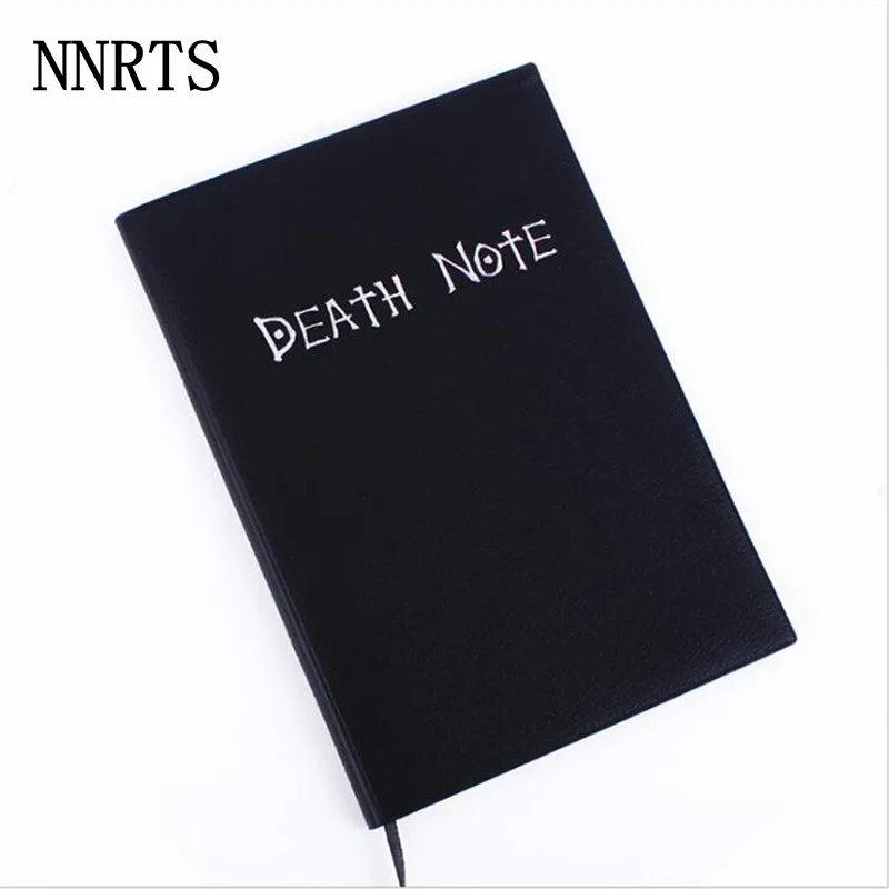 Creative A5 Anime Death Note Notebook Leather Journal and Necklace Animation Art Journal Notepad Gifts School Office Supplies