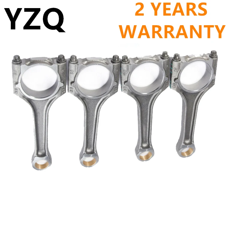 Engine Connecting Rod Conrod Set = For VW Passat B6 Golf MK6 For Audi A3 A4 A5 TT Piston Pin 21mm 06J198401F 06J 198 401 D 1.8T