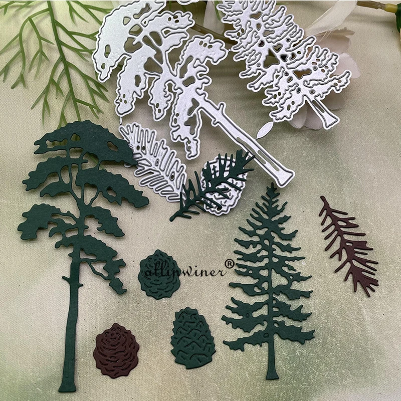 Christmas tree decoration Metal Cutting Dies Stencils For DIY Scrapbooking Decorative Embossing Handcraft Die Cutting Template