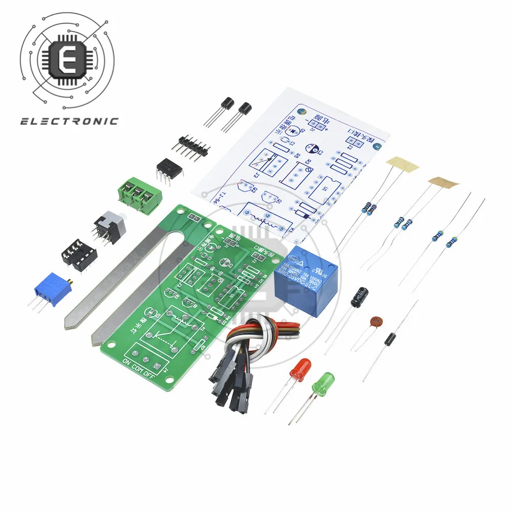 ความชื้นดิน Controller โมดูลชุดอุปกรณ์รดน้ำอัตโนมัติรดน้ำอัตโนมัติ DIY การผลิตอิเล็กทรอนิกส์ Diy ชุด
