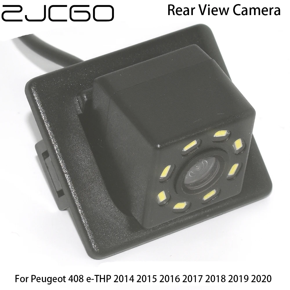 ZJCGO CCD HD Car Rear View Reverse Back Up Parking Waterproof Camera for Peugeot 408 e-THP 2014 2015 2016 2017 2018 2019 2020