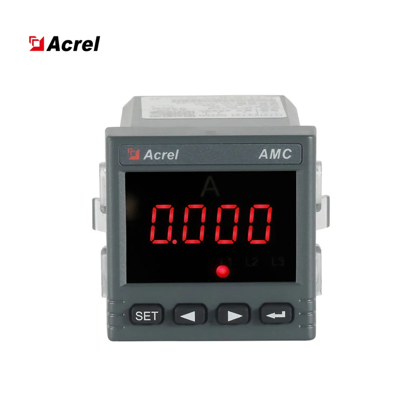 Three Phase AC Voltmeter AMC48-AV3 LED Display Acrel Manufacture