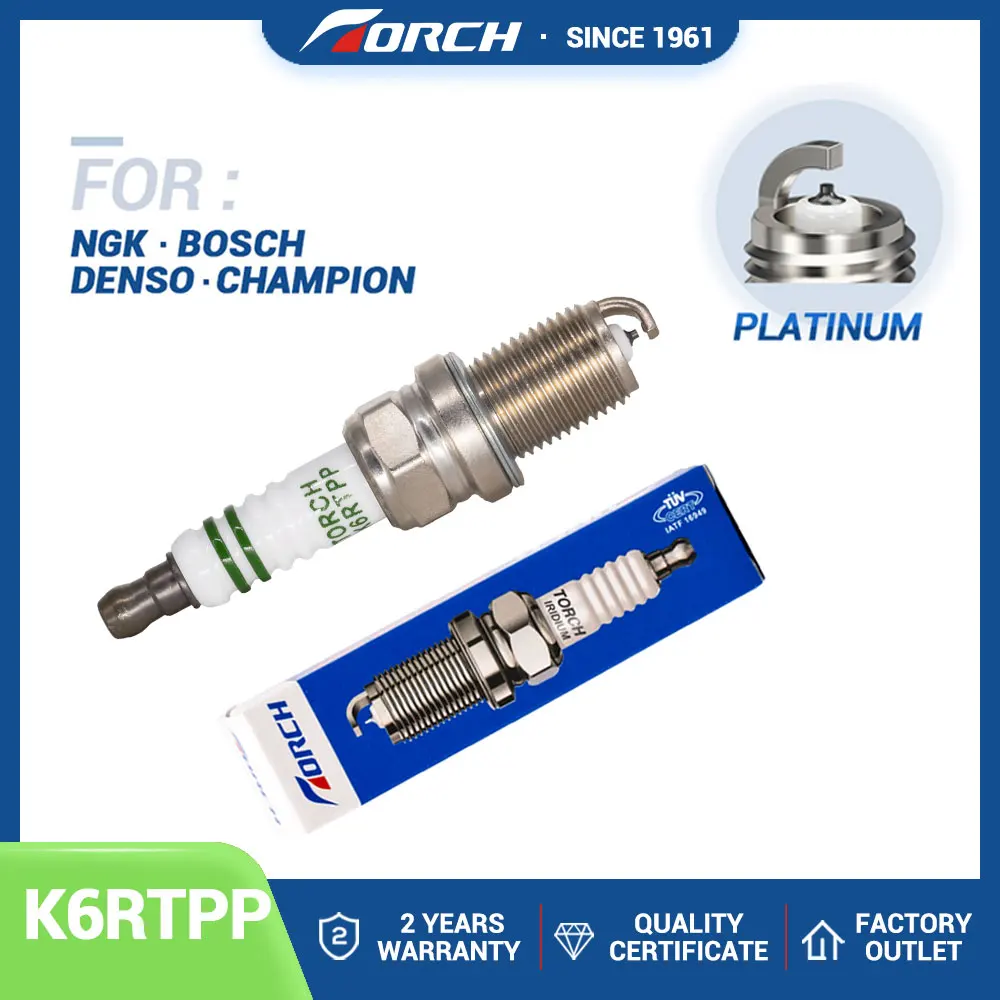 

Двойная платиновая свеча для PFR6AC8G HELLA 8EH188705-071 0242235740 VOLVO 8692070 FIAT 60569957 Факел свечи зажигания K6RTPP