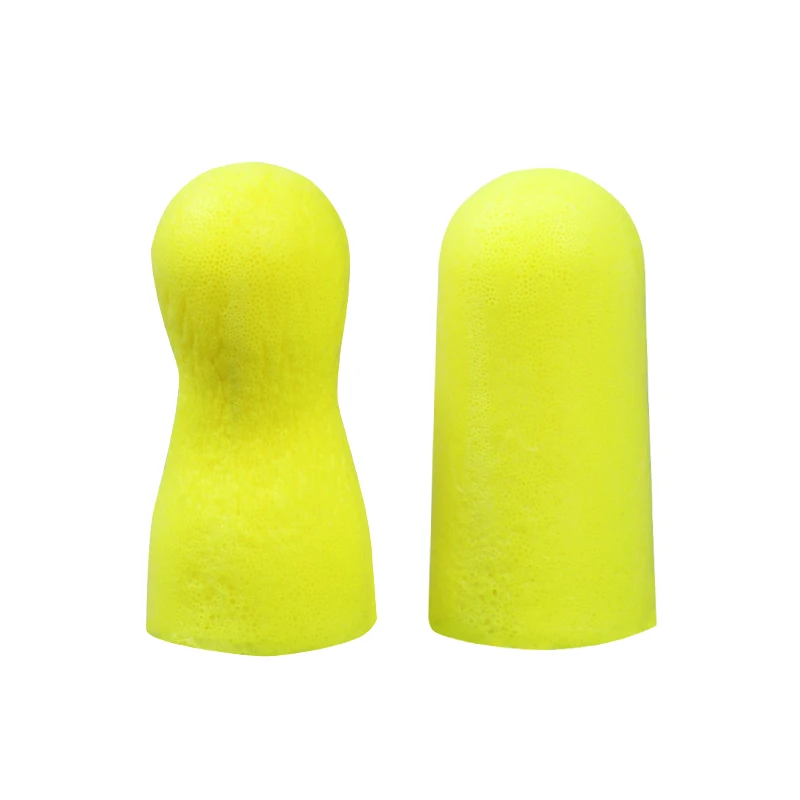 3M Bullet Earplugs E-A-RSoft Yellow Neon 312-1250 Elastic Noise Reduction Wireless NRR:33dB/SNR:36dB LT086