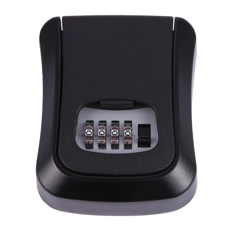 

Password Key Lock Box Wall Mounted Zinc Alloy Key Box Weatherproof 4 Digit Combination Key Storage Lock Box