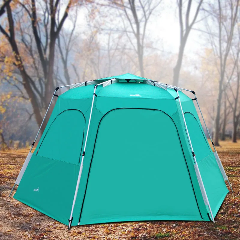 5-8 Person Aluminum Alloy Automatic Camping Tents Waterproof Outdoor Hiking Picnic Large Family Tent Camping Tent